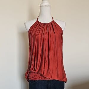 WHBM Women's Cinnamon Halter Top